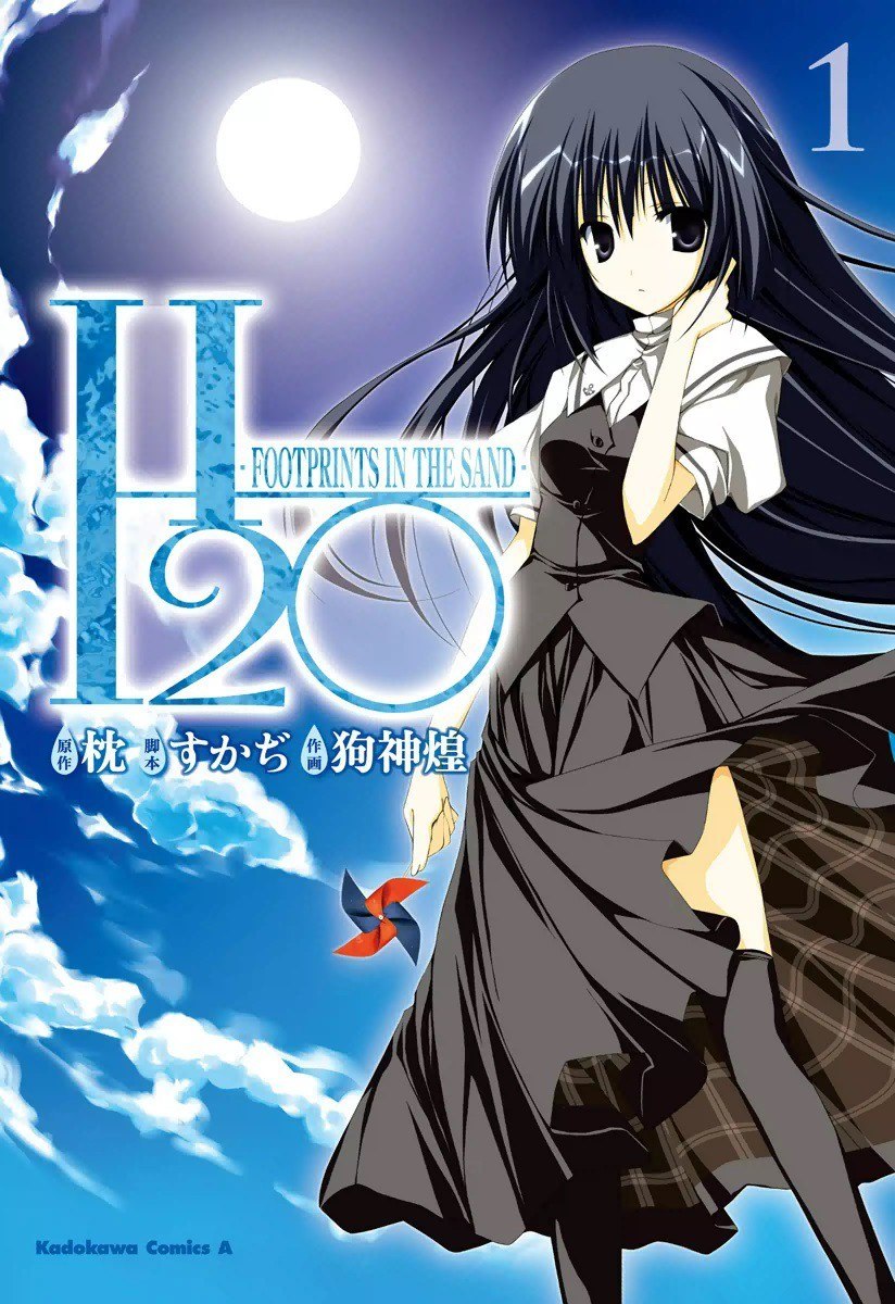 Portada ampliada de H₂O - Footprints in the Sand