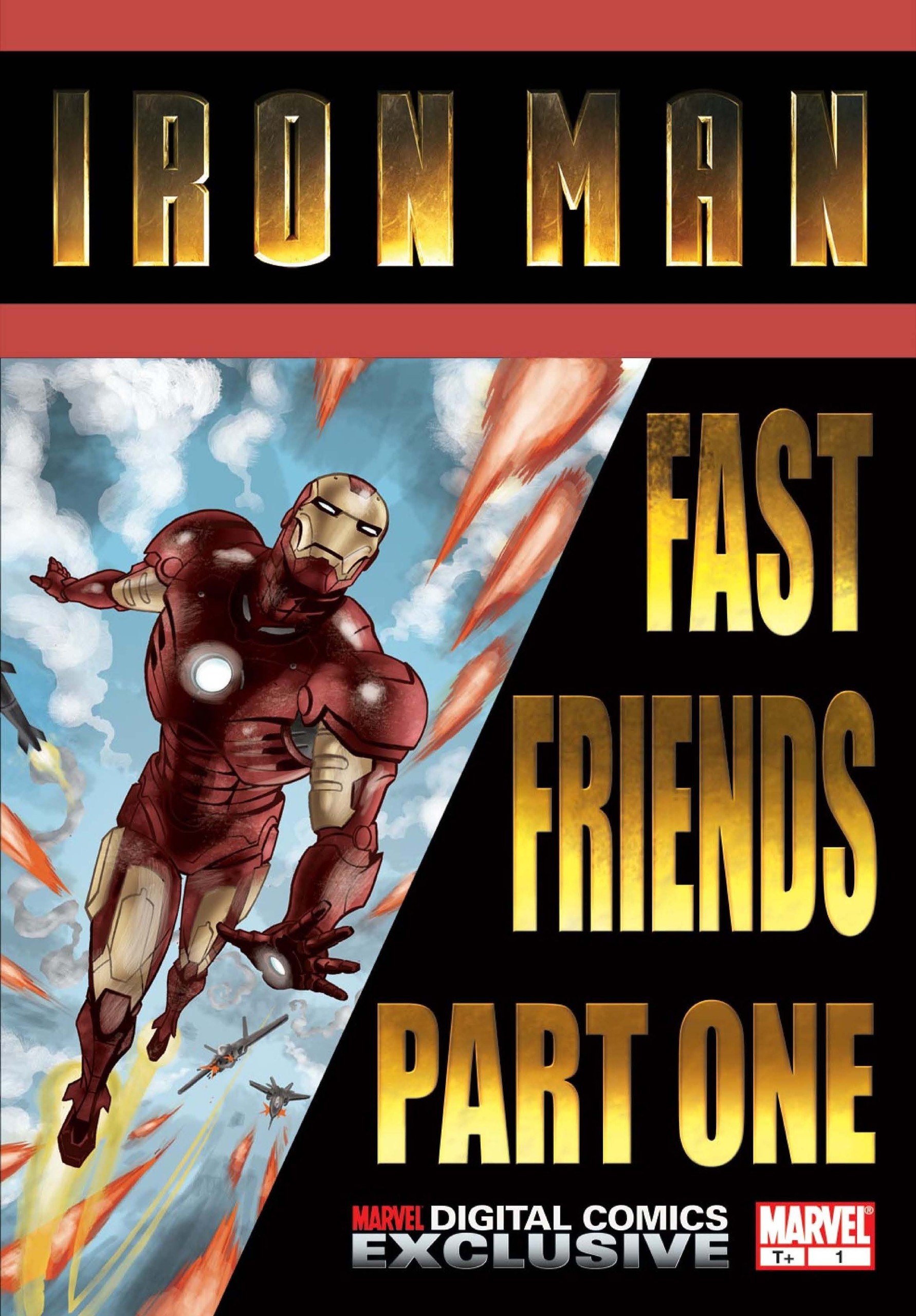 Portada ampliada de IRON MAN FAST FRIENDS PART ONE