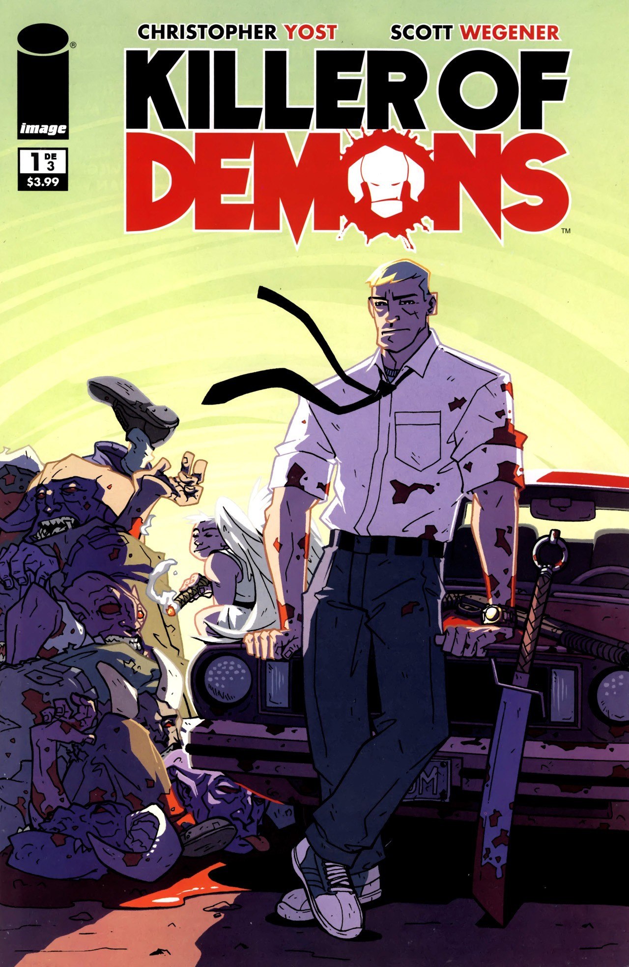 Portada ampliada de KILLER OF DEMONS
