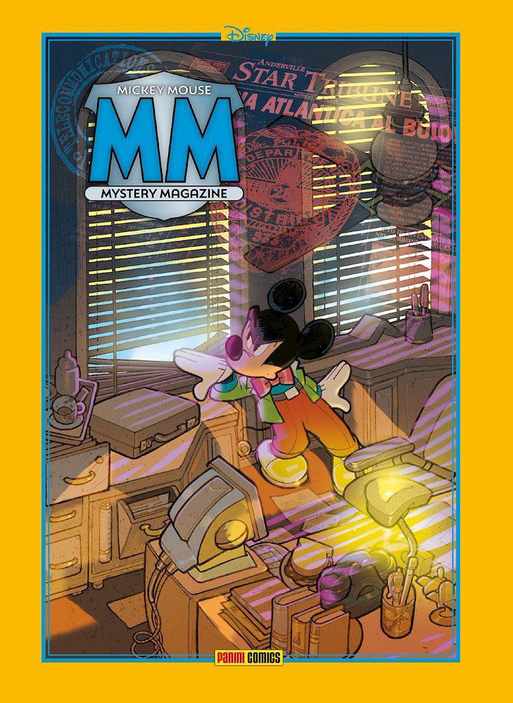 Portada ampliada de Mickey Mouse Mystery Magzine