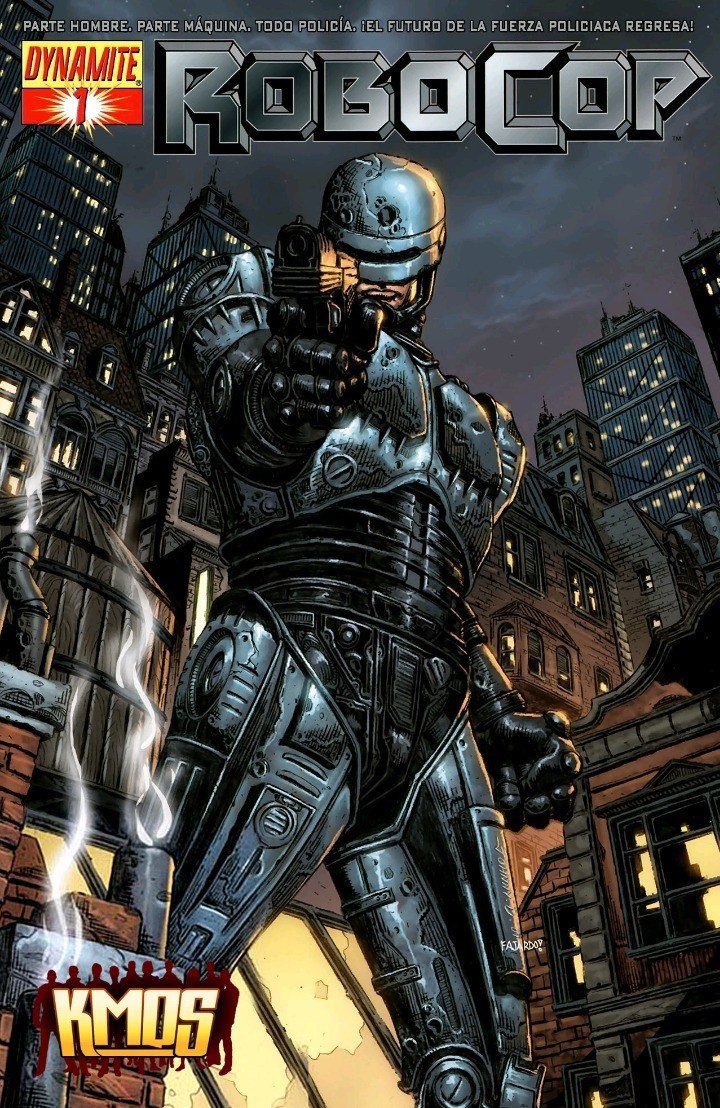 Portada ampliada de ROBOCOP