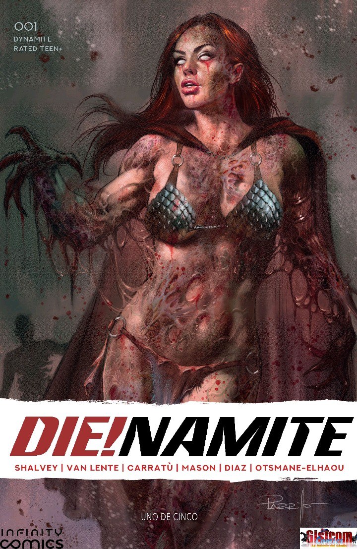 Portada ampliada de DIE!NAMITE