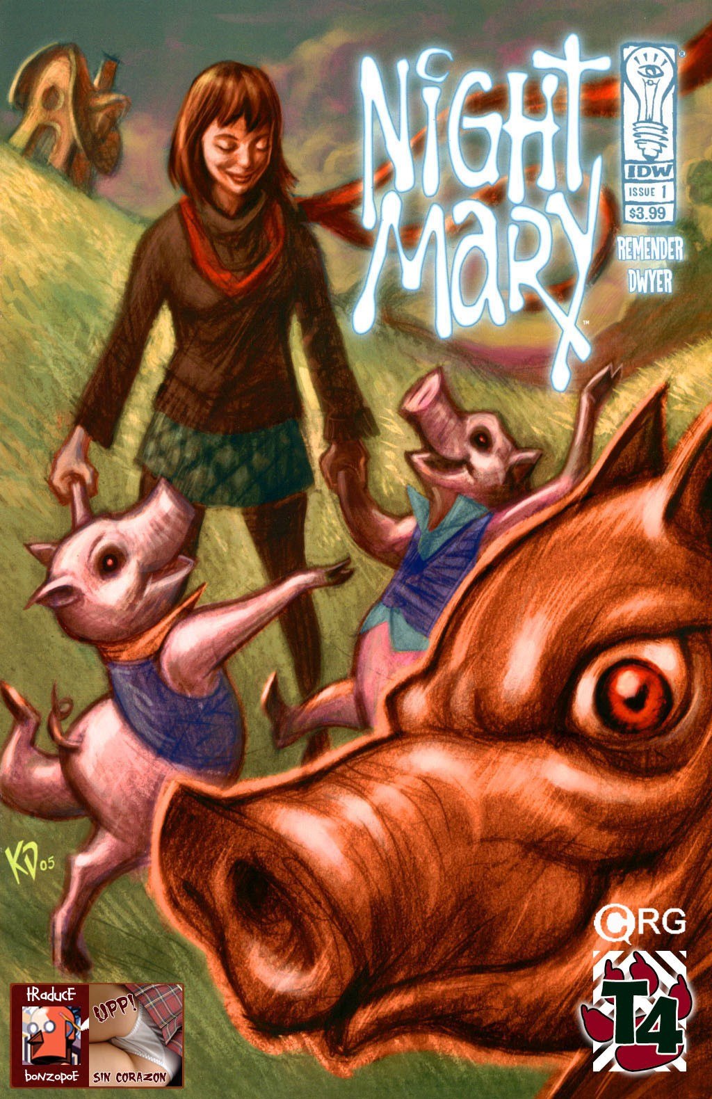 Portada ampliada de Night Mary