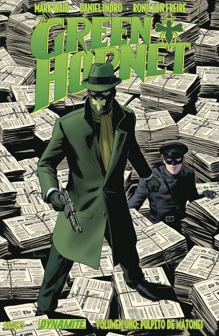 Portada ampliada de Green Hornet