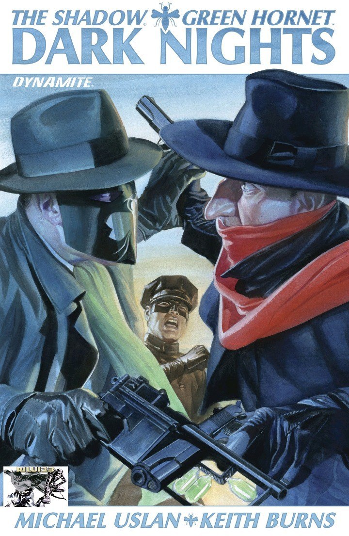 Portada ampliada de THE SHADOW * GREEN HORNET DARK NIGHTS