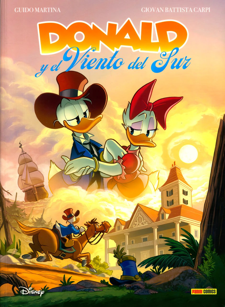 Portada ampliada de Donald y el Viento del Sur