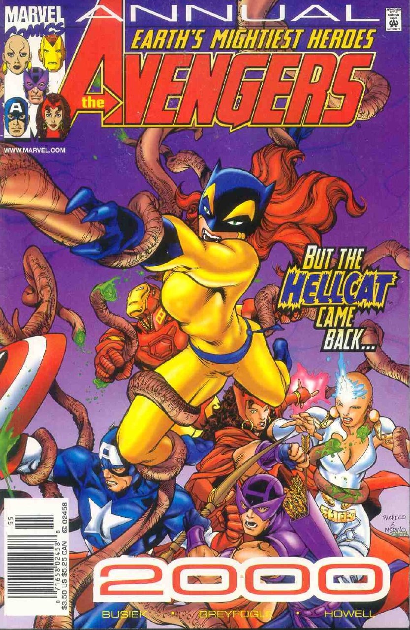 Portada ampliada de ANNUAL THE AVENGERS