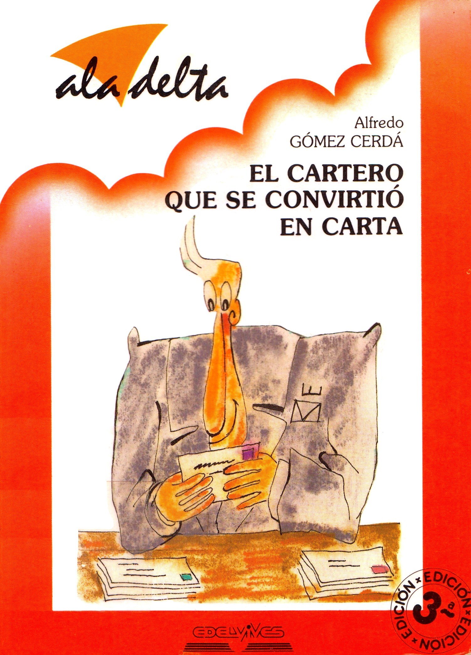 Portada ampliada de EL CARTERO QUE SE CONVIRTIÓ EN CARTA