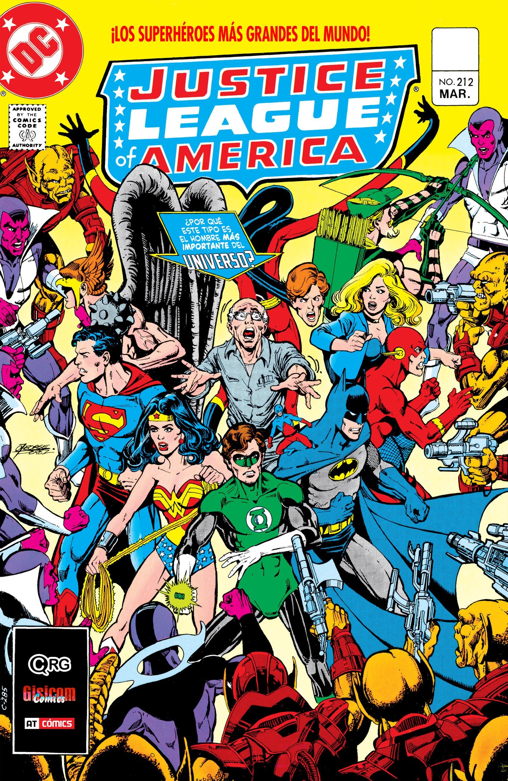 Portada ampliada de JUSTICE LEAGUE AMERICA