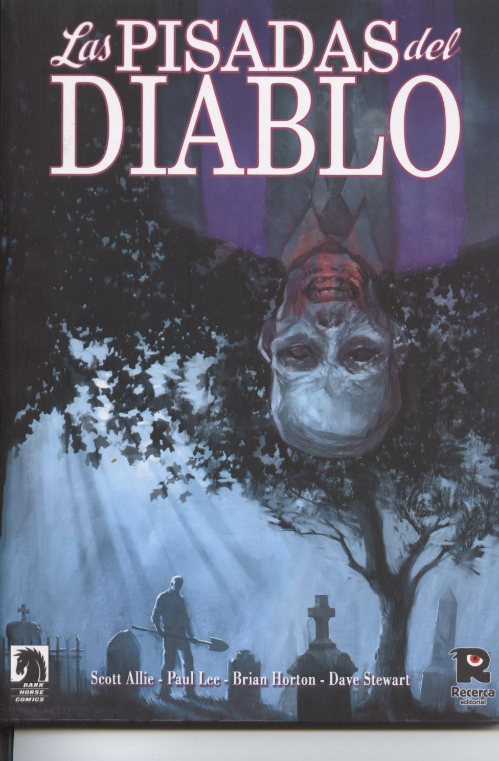 Portada ampliada de Las PISADAS del DIABLO