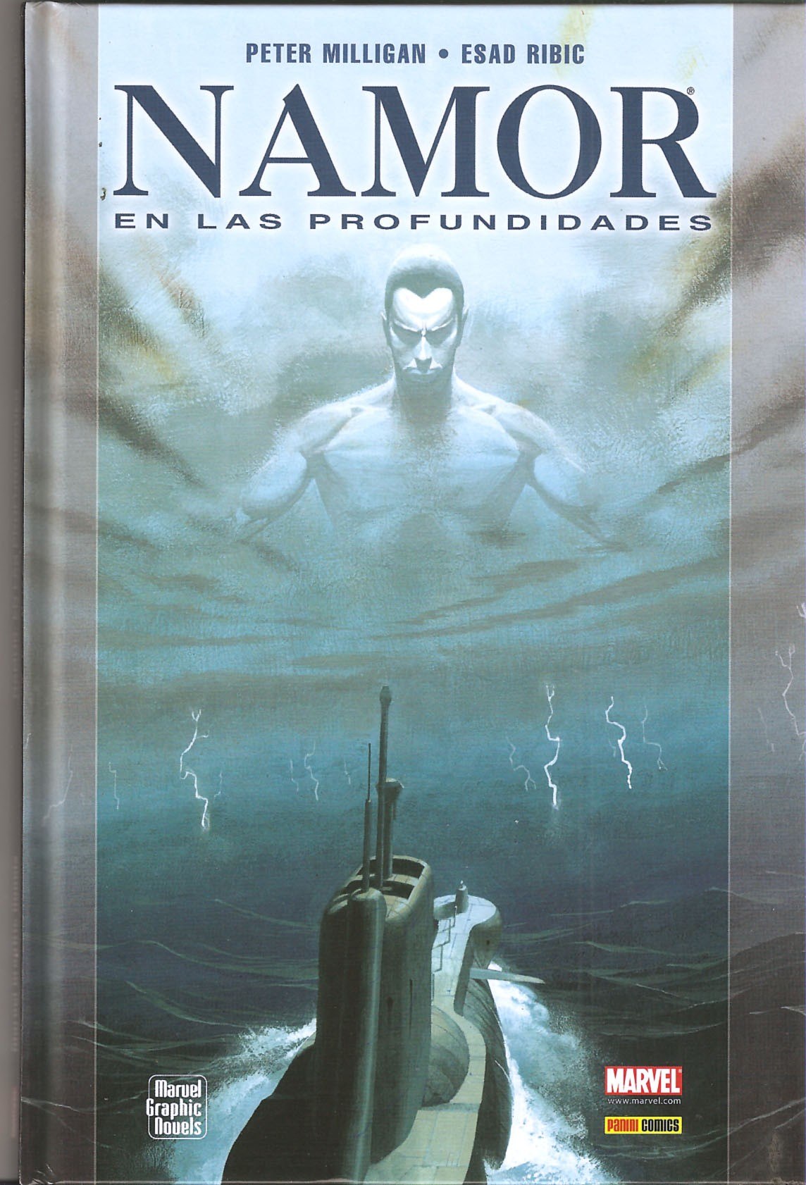 Portada ampliada de NAMOR EN LAS PROFUNDIDADES