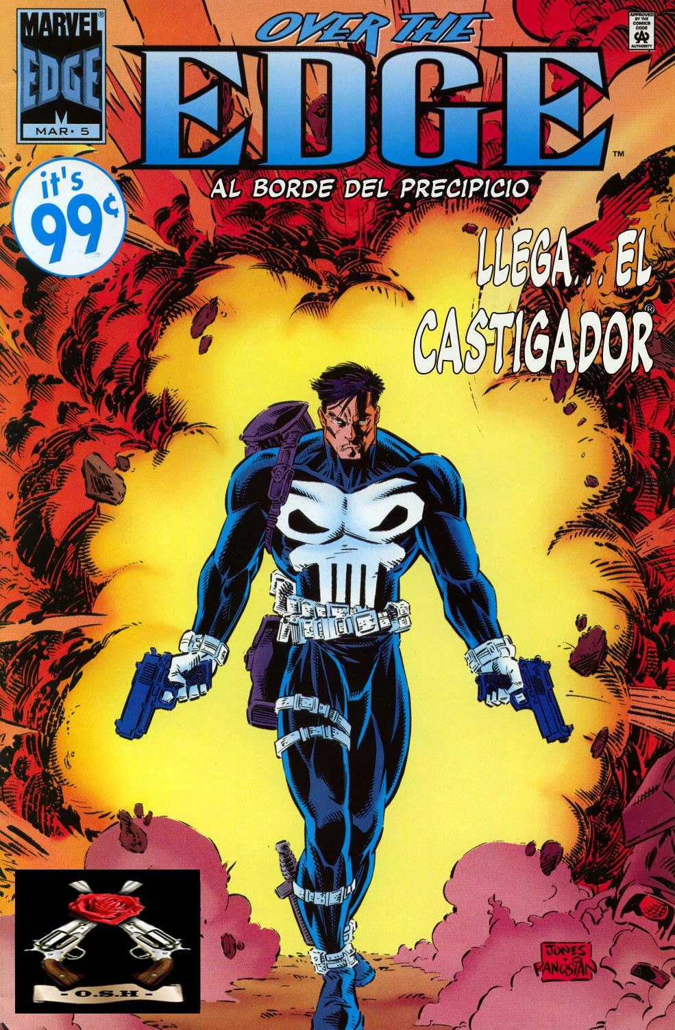 Portada ampliada de OVER THE EDGE