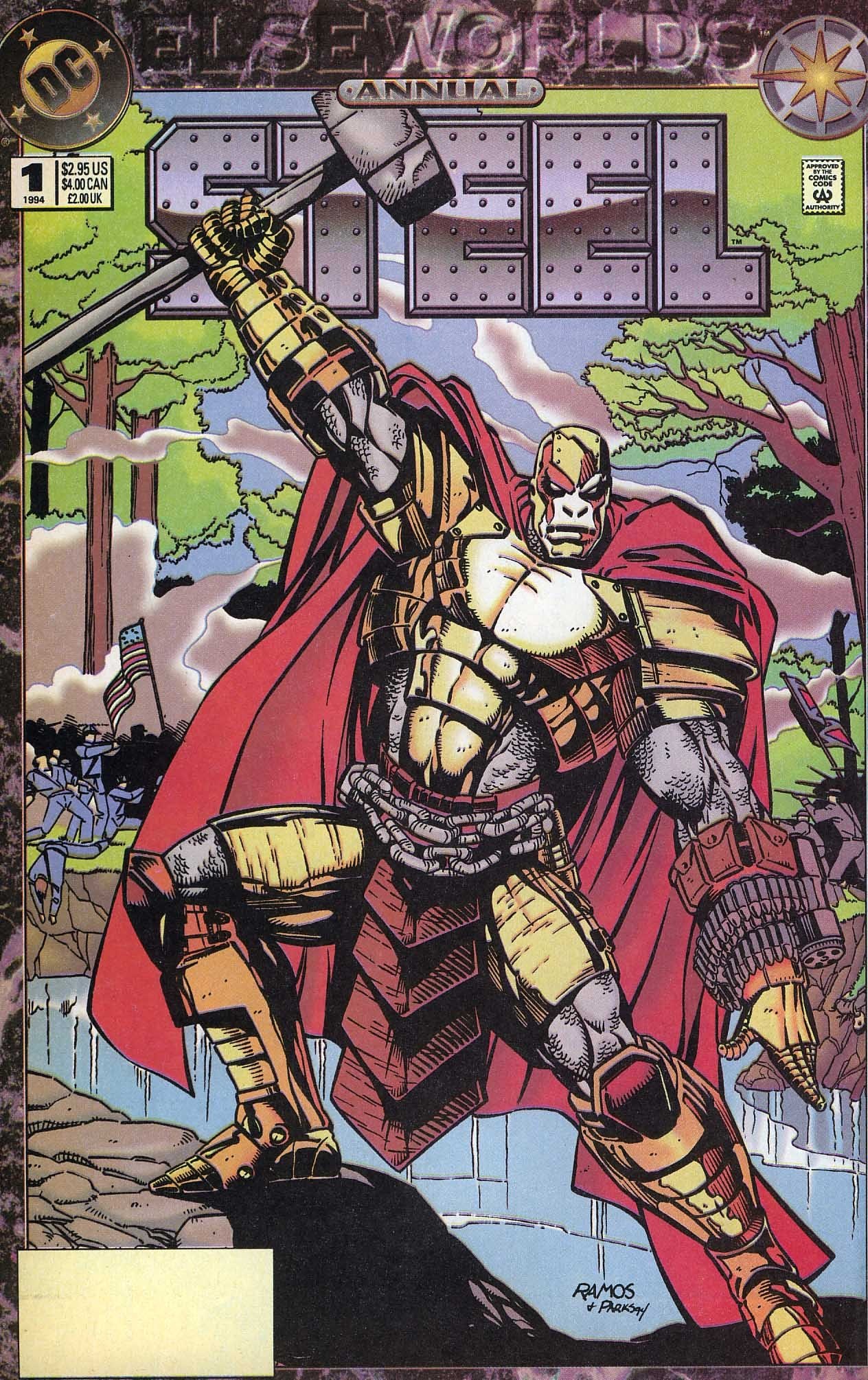 Portada ampliada de Steel Annual