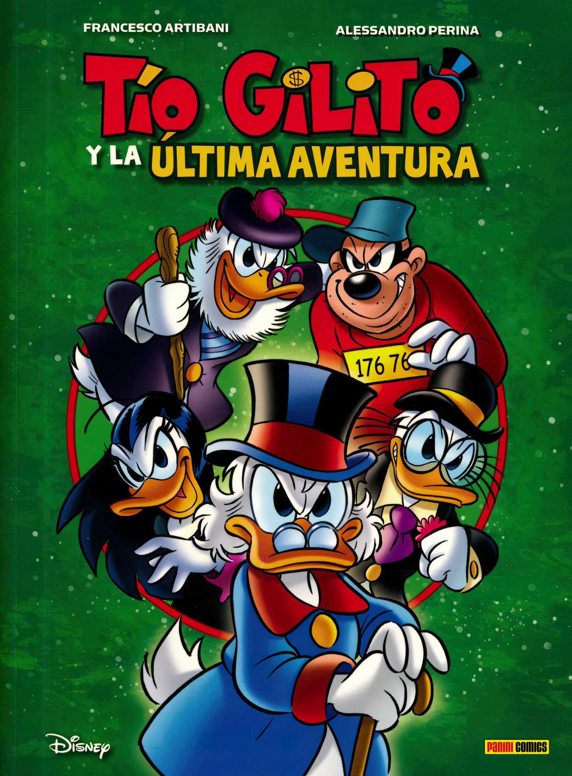 Portada ampliada de Tío Gilito y la última aventura