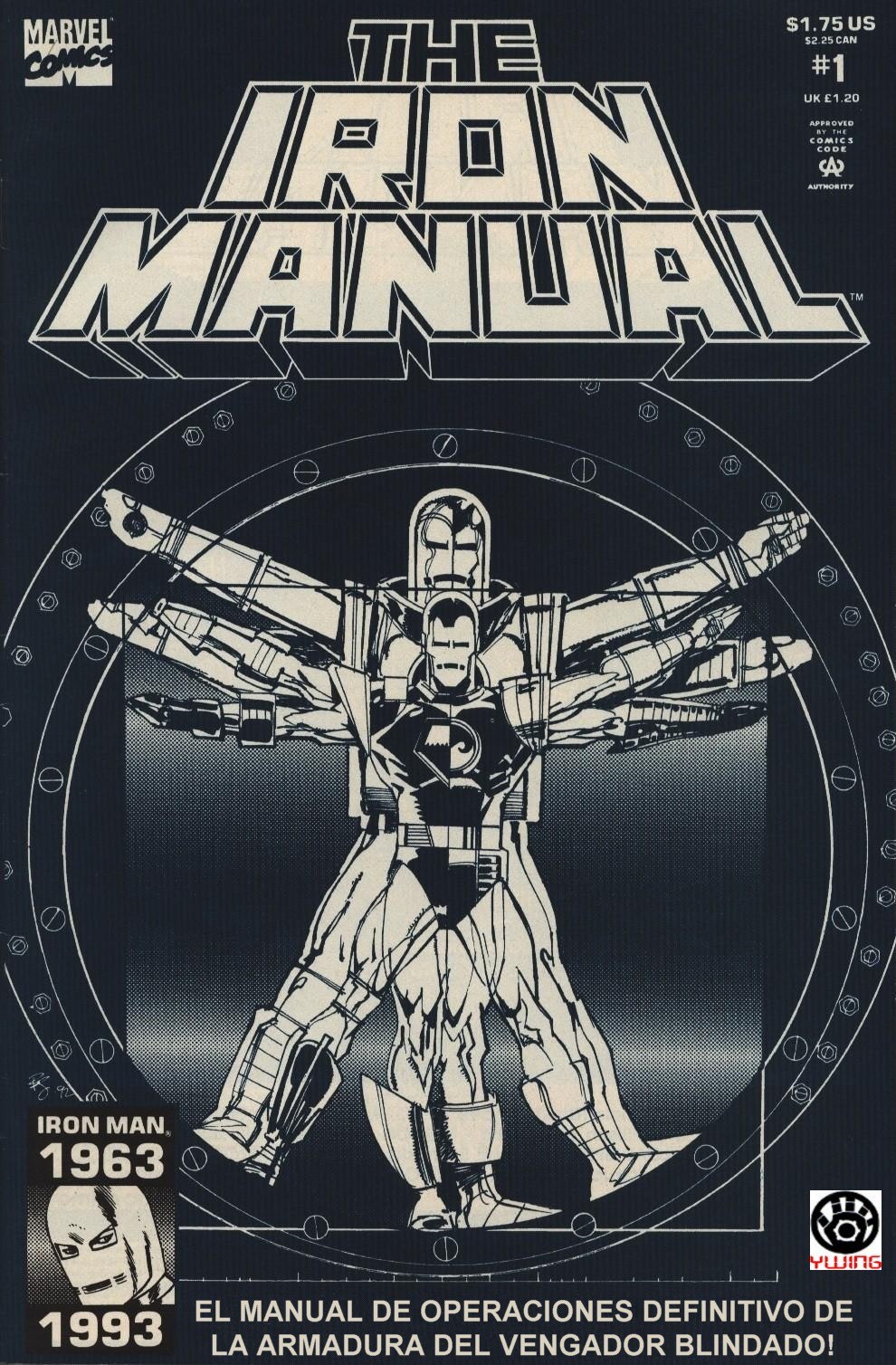 Portada ampliada de THE IRON MANUAL