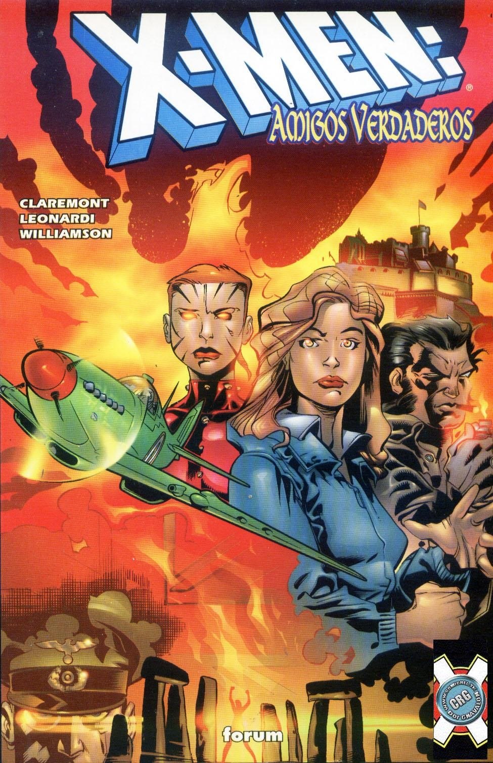 Portada ampliada de X-MEN: AMIGOS VERDADEROS