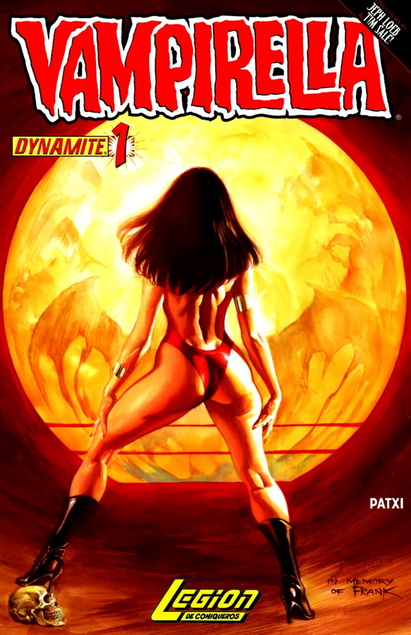Portada ampliada de VAMPIRELLA