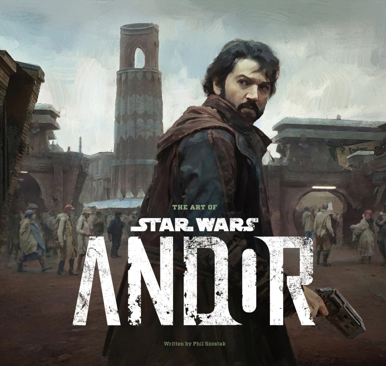 Portada ampliada de The Art of Star Wars: Andor The Art of Star Wars: Andor (The Complete Series) gives readers an exclusive inside look at the production art, visual development, concept art, creature designs and FX, graphics, props, and more that went into creating the Tony Gilroy-helmed Disney+ series. Through extensive interviews with Gilroy, star Diego Luna, and the talented Lucasfilm visualists, author Phil Szostak documents every step of Andor’s production from discussions following the initial release of Rogue One: A Star Wars Story up through post-production on the final episodes of season two. With deep dives into the locations that defined the series, including Kenari, Ferrix, Aldhani, Narkina 5, Mina-Rau, Ghorman, and Yavin 4, among many others, this essential volume celebrates the legacy of all twenty-four critically acclaimed episodes and the hurdles the filmmakers, cast, and crew had to overcome to bring their vision to life. Every facet and detail of the Rebellion and Empire’s inner workings and the day-to-day existence within the world of Star Wars that Andor lovingly depicted are explored in great detail along with reflections on the series overall and its espionage roots and political relevance. The lived-in, battered costumes, ships, and locales that are so crucial to the DNA of Star Wars are on full display in this volume alongside the elegant formalism of the Galactic Senate and Coruscant. Every piece of concept art―from ISB uniforms to Ferrix workwear to sleek speeders to the sterile prison cells of Narkina 5―has a tactility that leaps off the page. Cassian Andor’s journey from thief to spy to rebel to martyr, and the stories of his allies, uneasy partnerships, Imperial schemes, and galactic revolution took audiences on an emotionally resonant adventure and The Art of Star Wars: Andor spotlights the exceptional work that made it all possible.