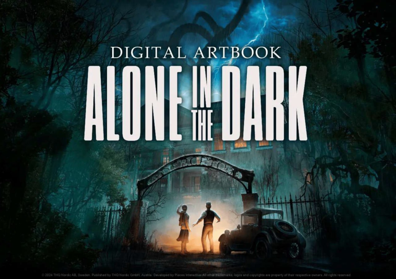 Portada ampliada de Alone in the Dark - Digital Artbook