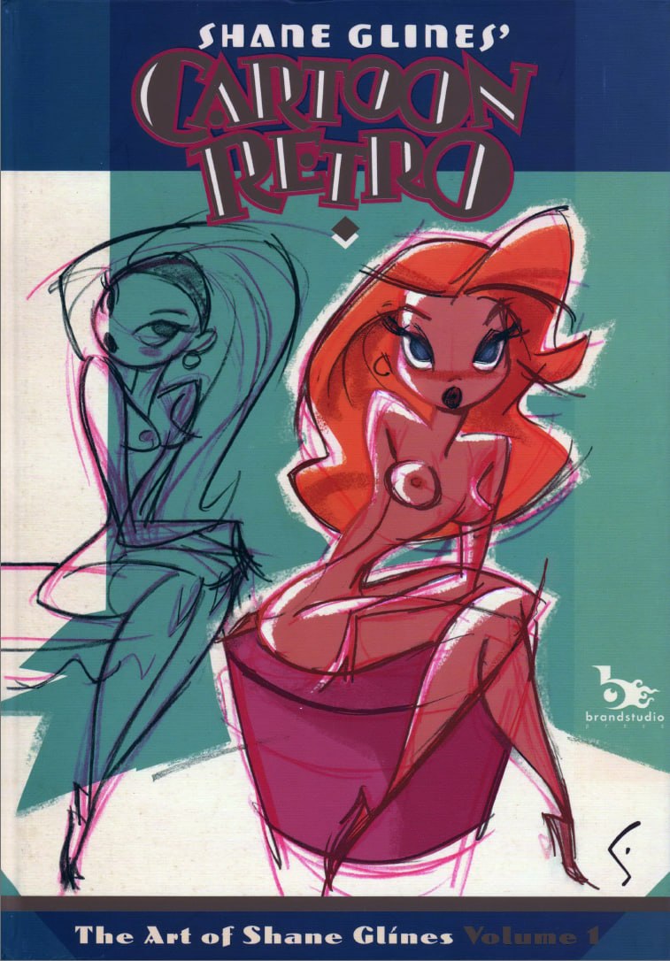 Portada ampliada de Cartoon Retro - The Art of Shane Glines Vol1