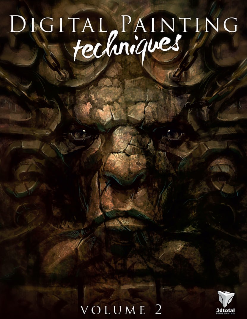 Portada ampliada de Digital Painting Techniques Vol 2