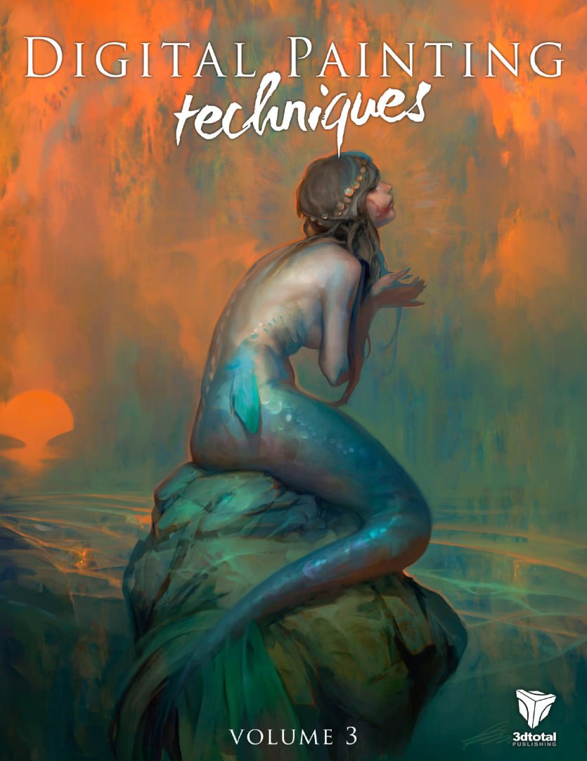 Portada ampliada de Digital Painting Techniques Vol 3