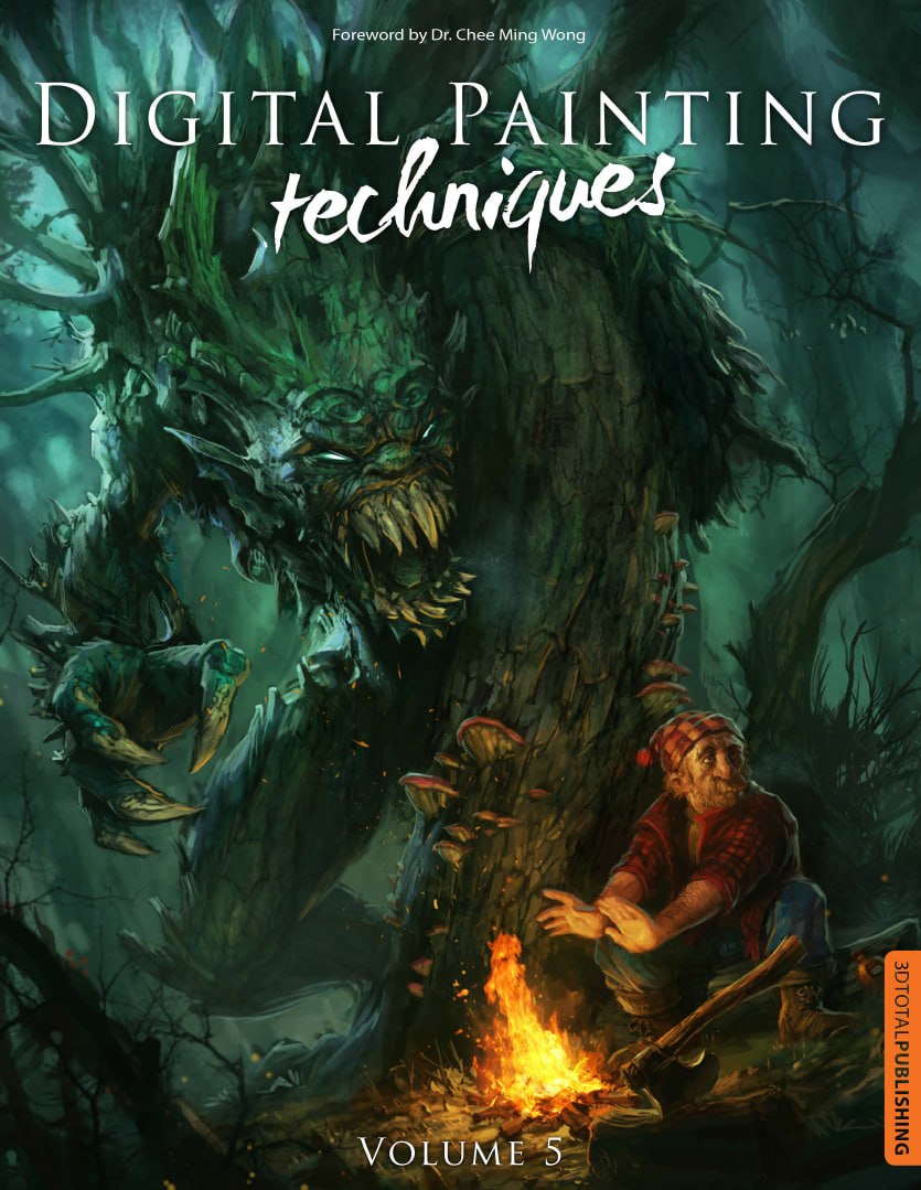 Portada ampliada de Digital Painting Techniques Vol 5