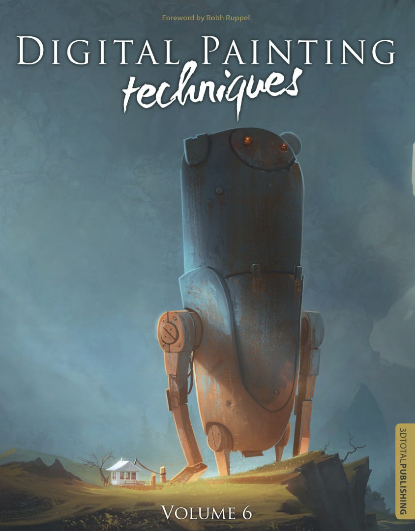 Portada ampliada de Digital Painting Techniques Vol 6