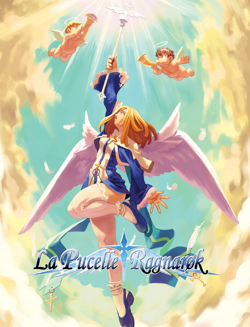 Portada ampliada de La Pucelle Ragnarok - Digital Art Book