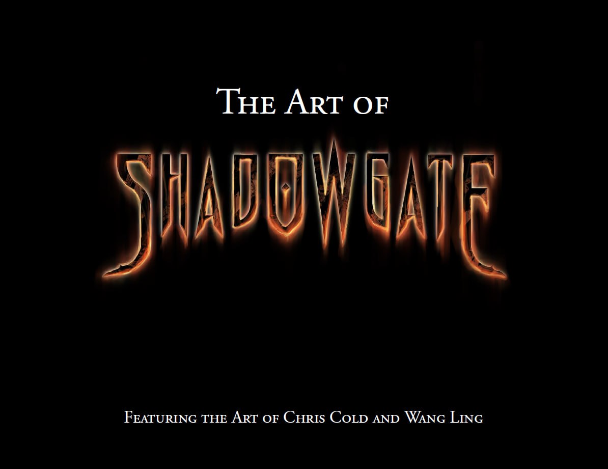 Portada ampliada de The Art of Shadowgate