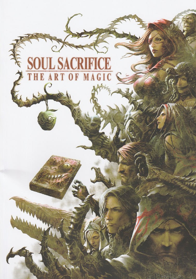 Portada ampliada de Soul Sacrifice - The Art of Magic - Artbook