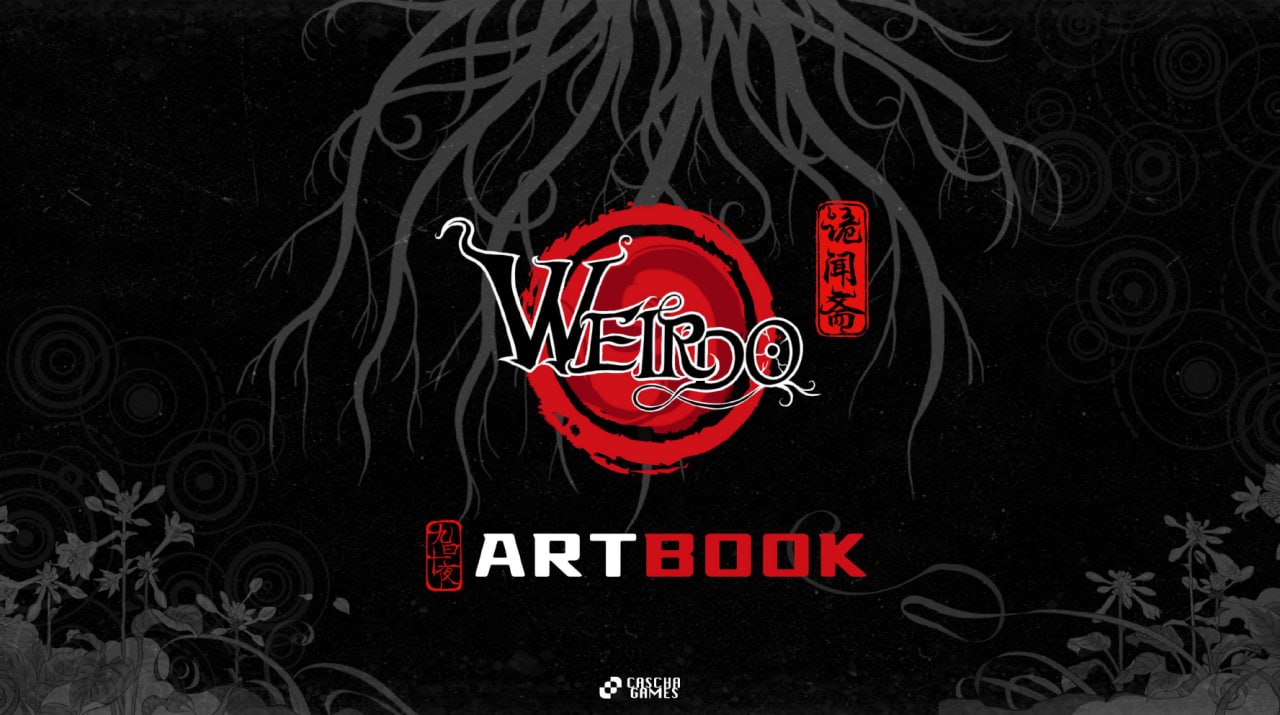 Portada ampliada de Weirdo Artbook