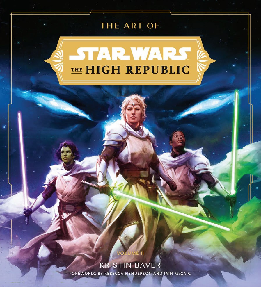 Portada ampliada de The Art of Star Wars - The High Republic - Volume 2
