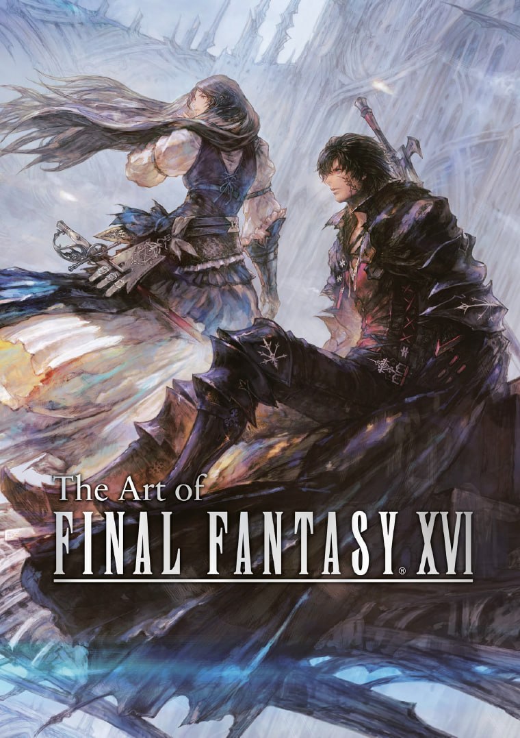 Portada ampliada de The Art of Final Fantasy XVI - Square Enix