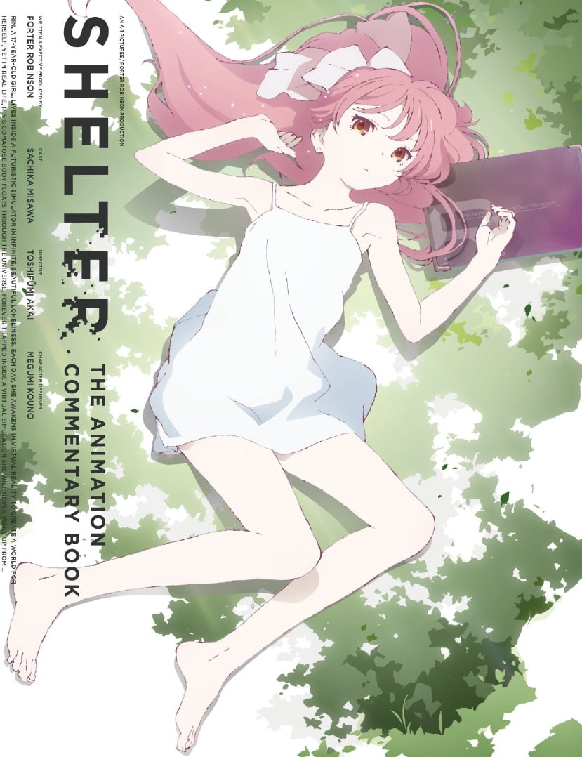Portada ampliada de Shelter The Animation Commentary Book