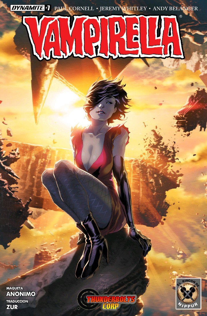 Portada ampliada de VAMPIRELA