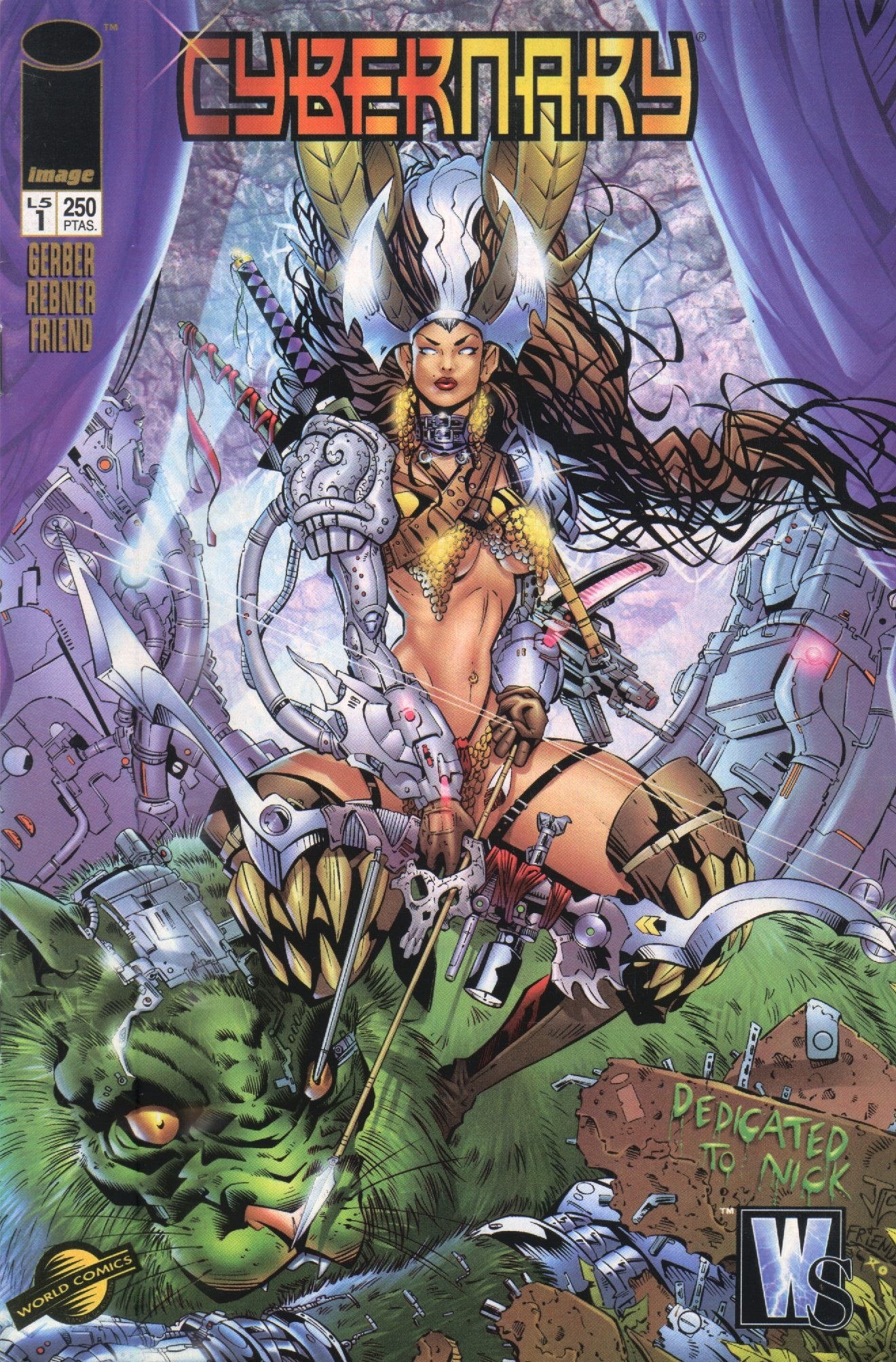 Portada ampliada de Cybernary Vol2 (Completo)(por )