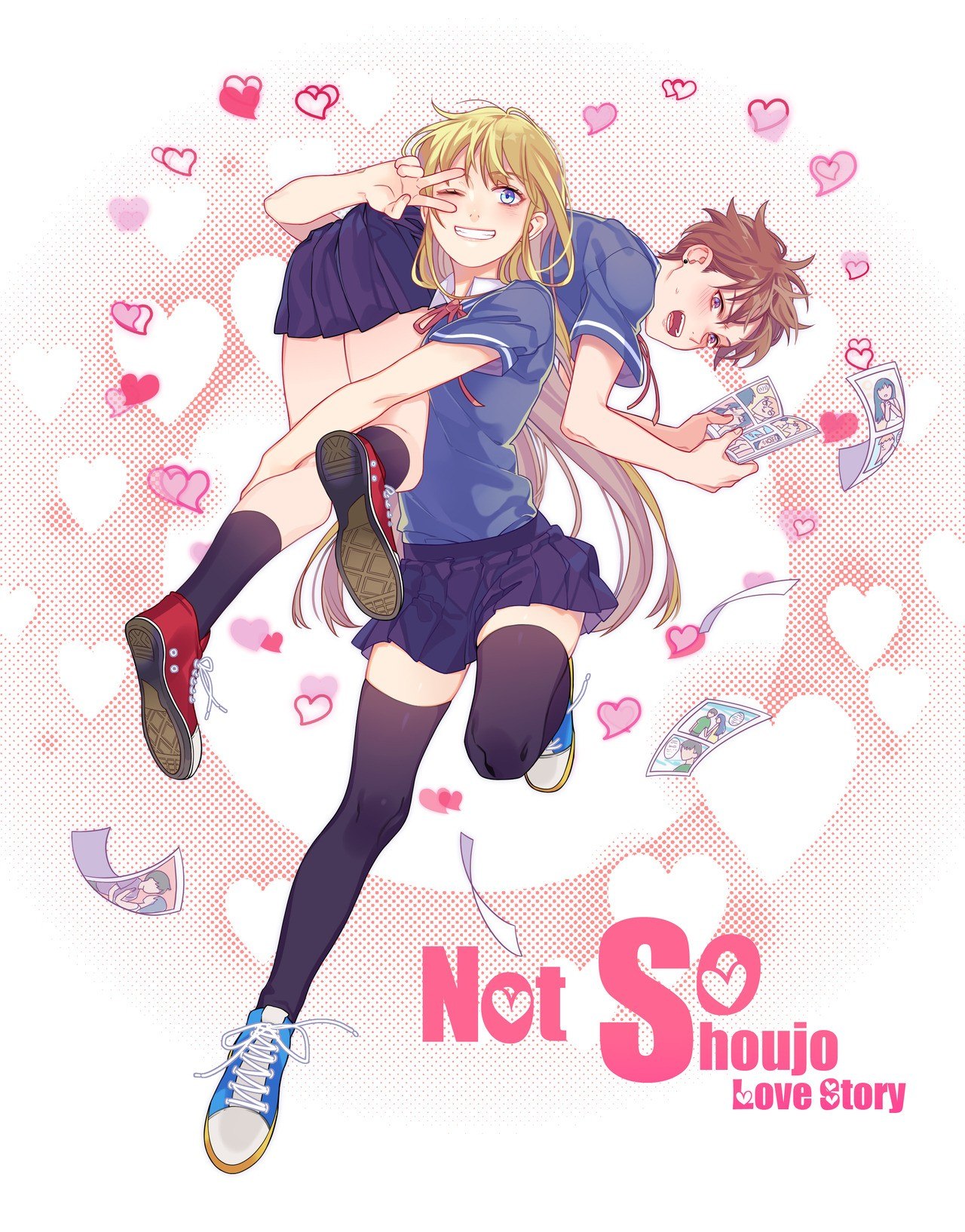 Portada ampliada de Not So Shoujo Love Story