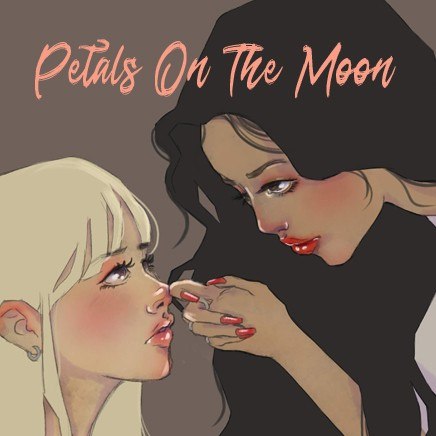 Portada ampliada de Petals on the Moon