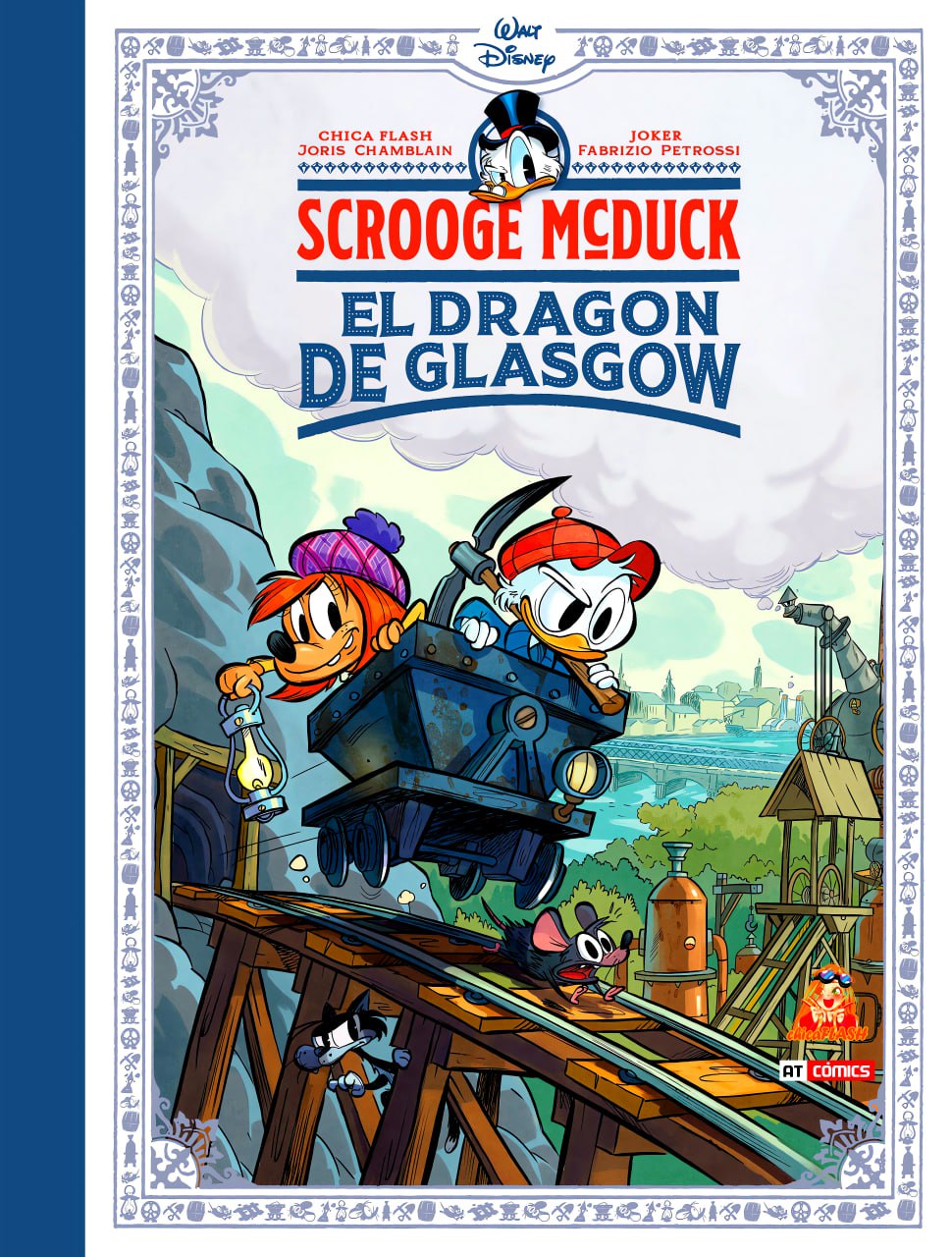 Portada ampliada de SCROOGE MCDUCK EL DRAGON DE GLASGOW