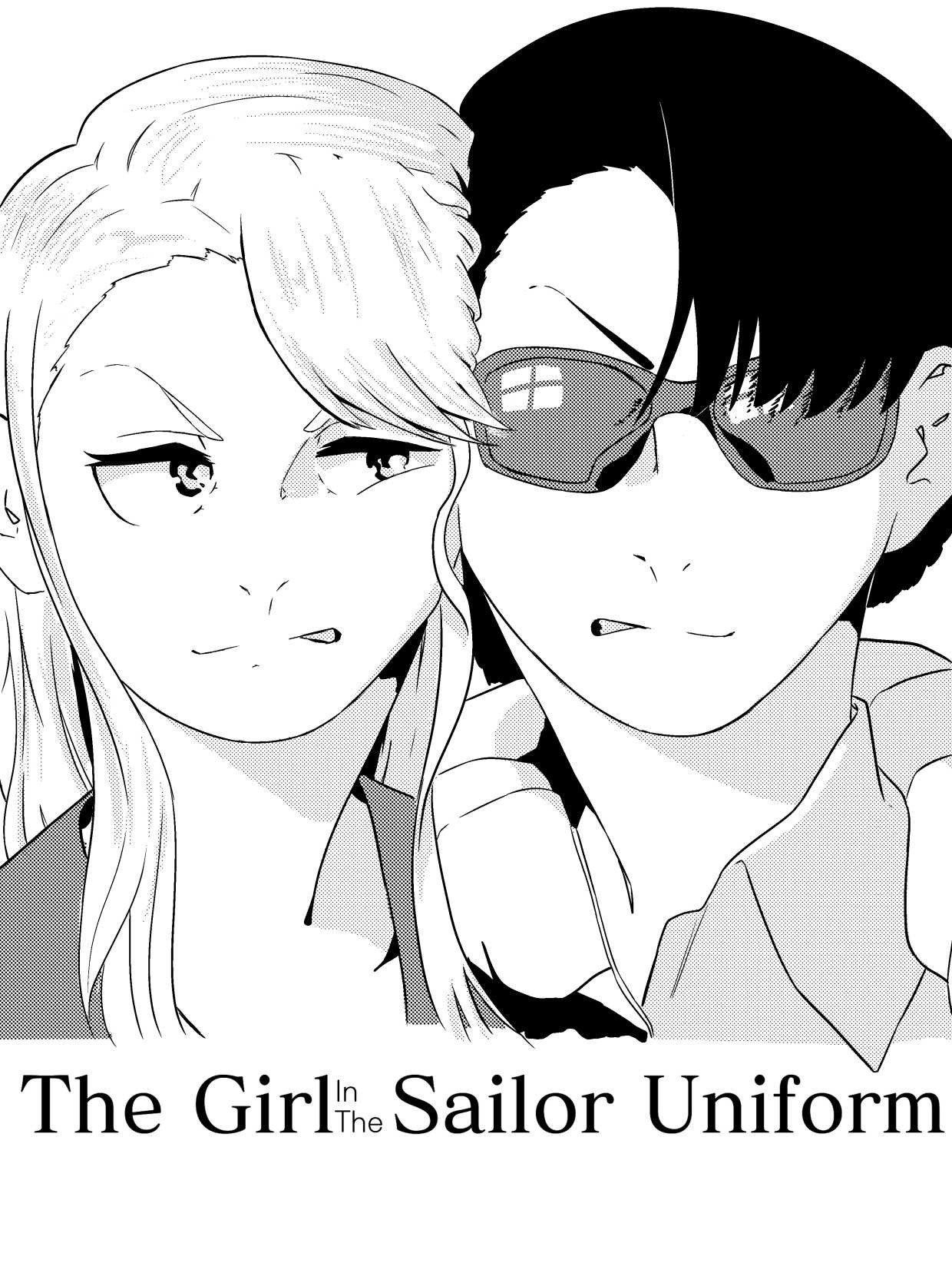 Portada ampliada de The Girl in the Sailor Uniform - Volumen 1