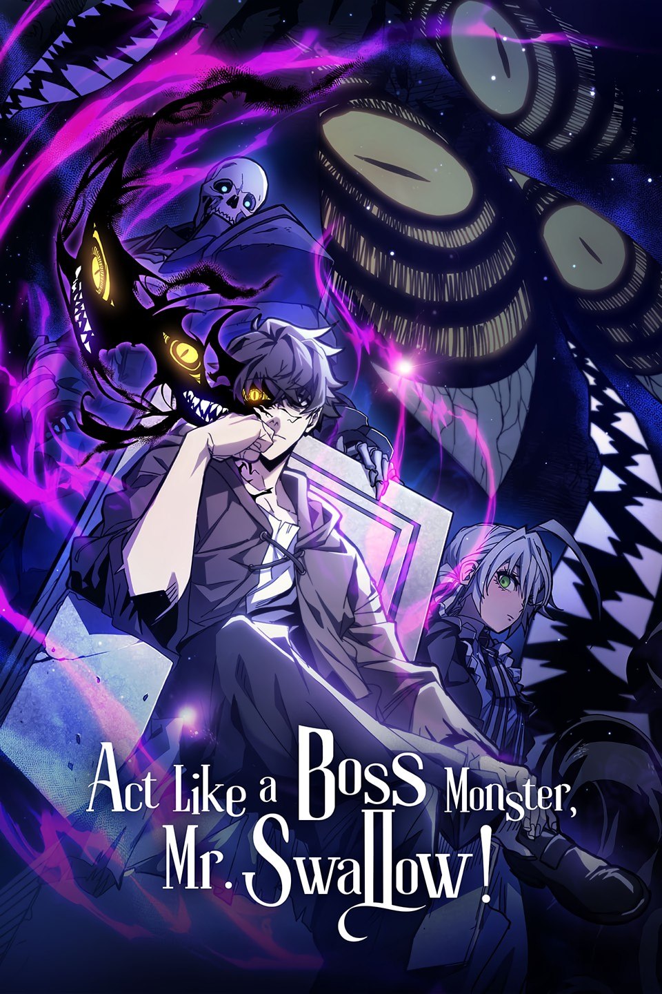 Portada ampliada de Act Like a Boss Monster, Mr. Swallow! - Volumen 1