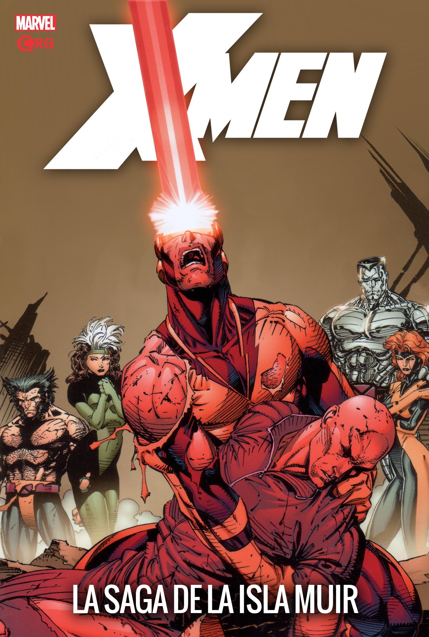 Portada ampliada de X-MEN