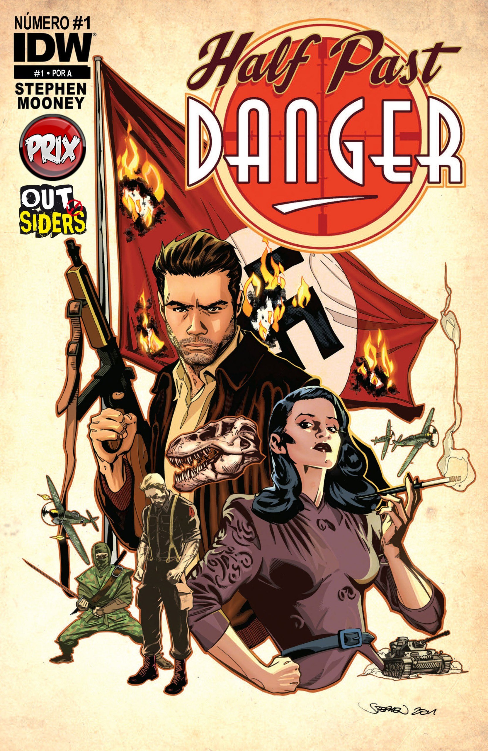 Portada ampliada de Half Past DANGER