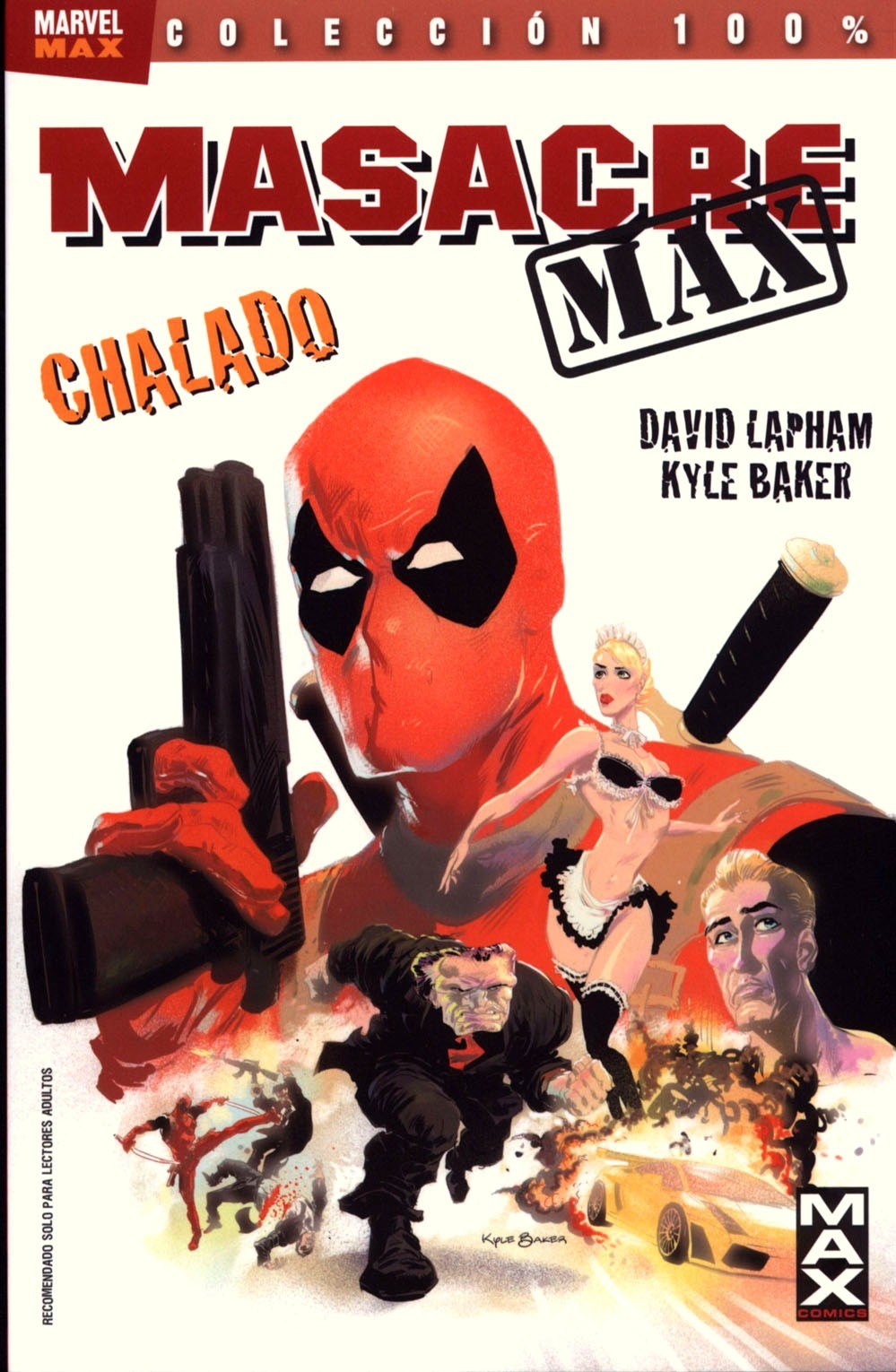 Portada ampliada de MASACRE MAX