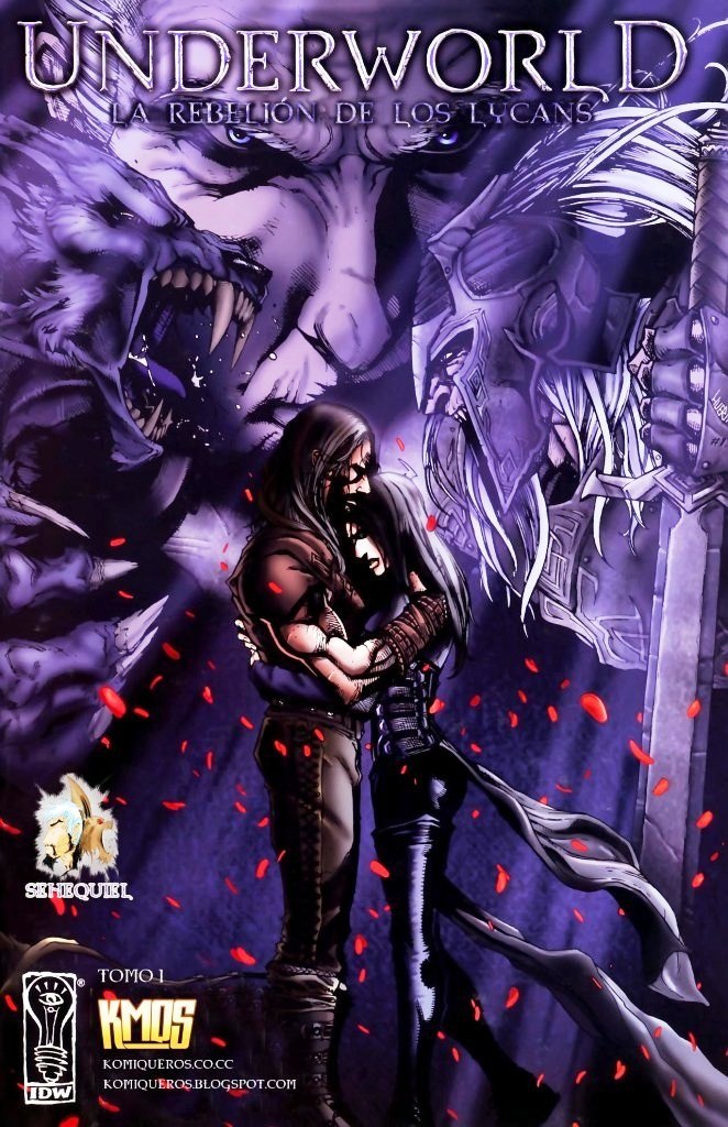 Portada ampliada de UNDERWORLD LA REBELIÓN DE LOS LUCANS