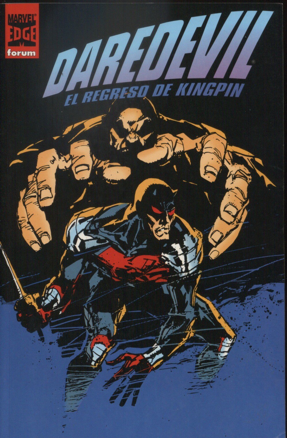 Portada ampliada de DAREDEVIL EL REGRESO DE KINGPIN