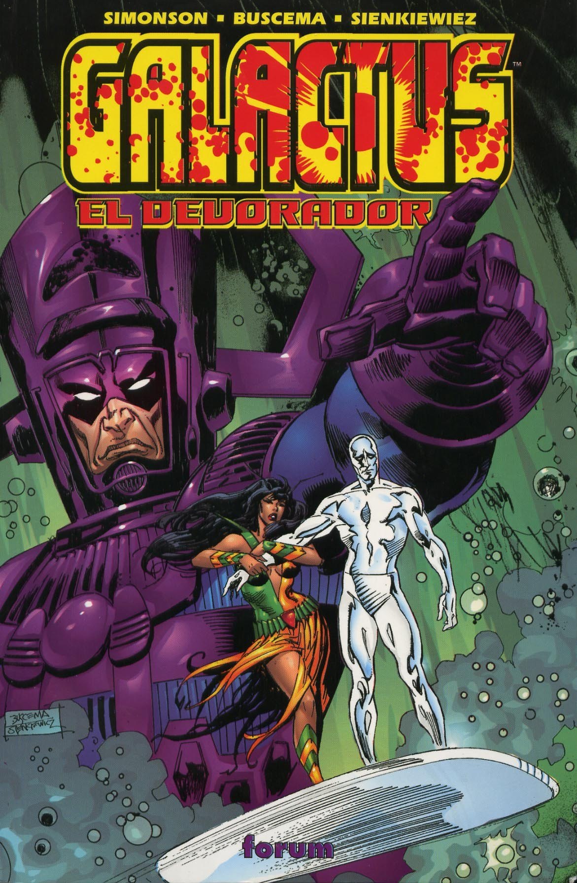 Portada ampliada de GALACTUS EL DEJORADOR