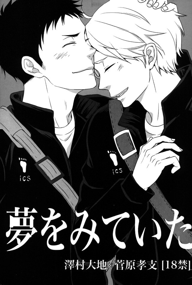 Portada ampliada de Haikyuu!! - Yume o Mite Ita (Doujinshi)