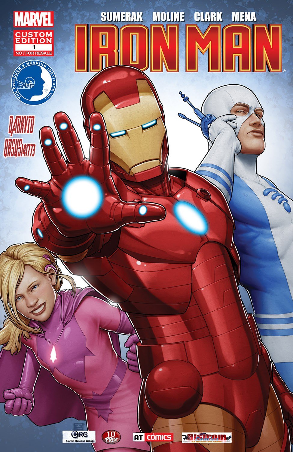 Portada ampliada de IRON MAN